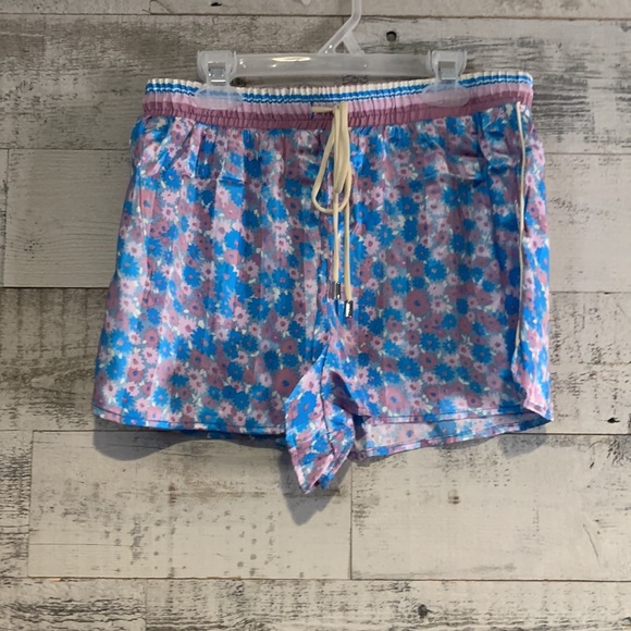 Free people Pillow Talk Satin Short Crop Pajamas size XS - Picture 6 of 6